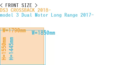 #DS3 CROSSBACK 2018- + model 3 Dual Motor Long Range 2017-